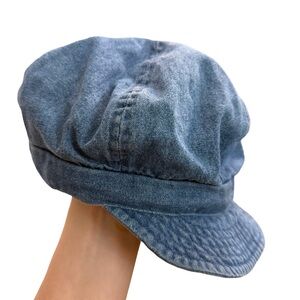 Liz Claiborne Blue Denim Cap